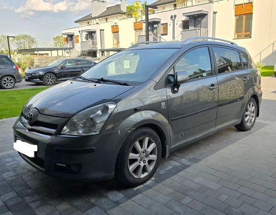 Toyota Corolla Verso cena 8500 przebieg: 410000, rok produkcji 2005 z Bisztynek małe 56